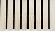 Adeqo akoestische wandpanelen met 3-zijdige houtfineer afwerking in de kleur Wit Eiken, close-upweergave.