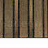 Adeqo Akupanel Wisselende lat WoodSkin - Gerookt Eiken Donker 300 x 60 cm - Akoestische Wandpanelen
