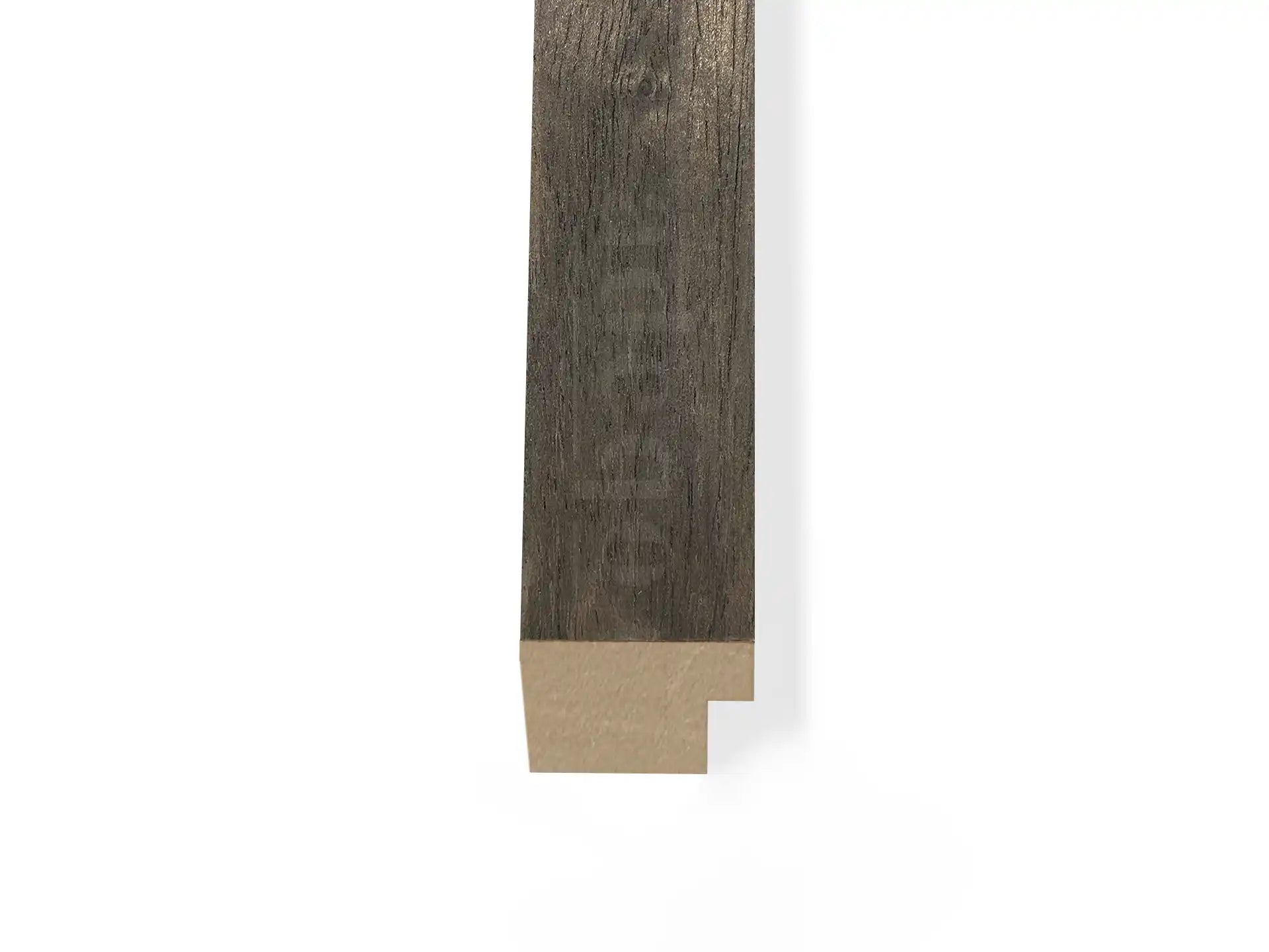 Adeqo eindlat voor Akupanel - Gerookt Eiken - 300 cm