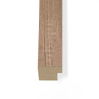 Adeqo eindlat voor Akupanel - Klassiek Walnoot - 300 cm