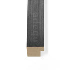 Adeqo eindlat voor Akupanel - Zwart Eiken - 300 cm