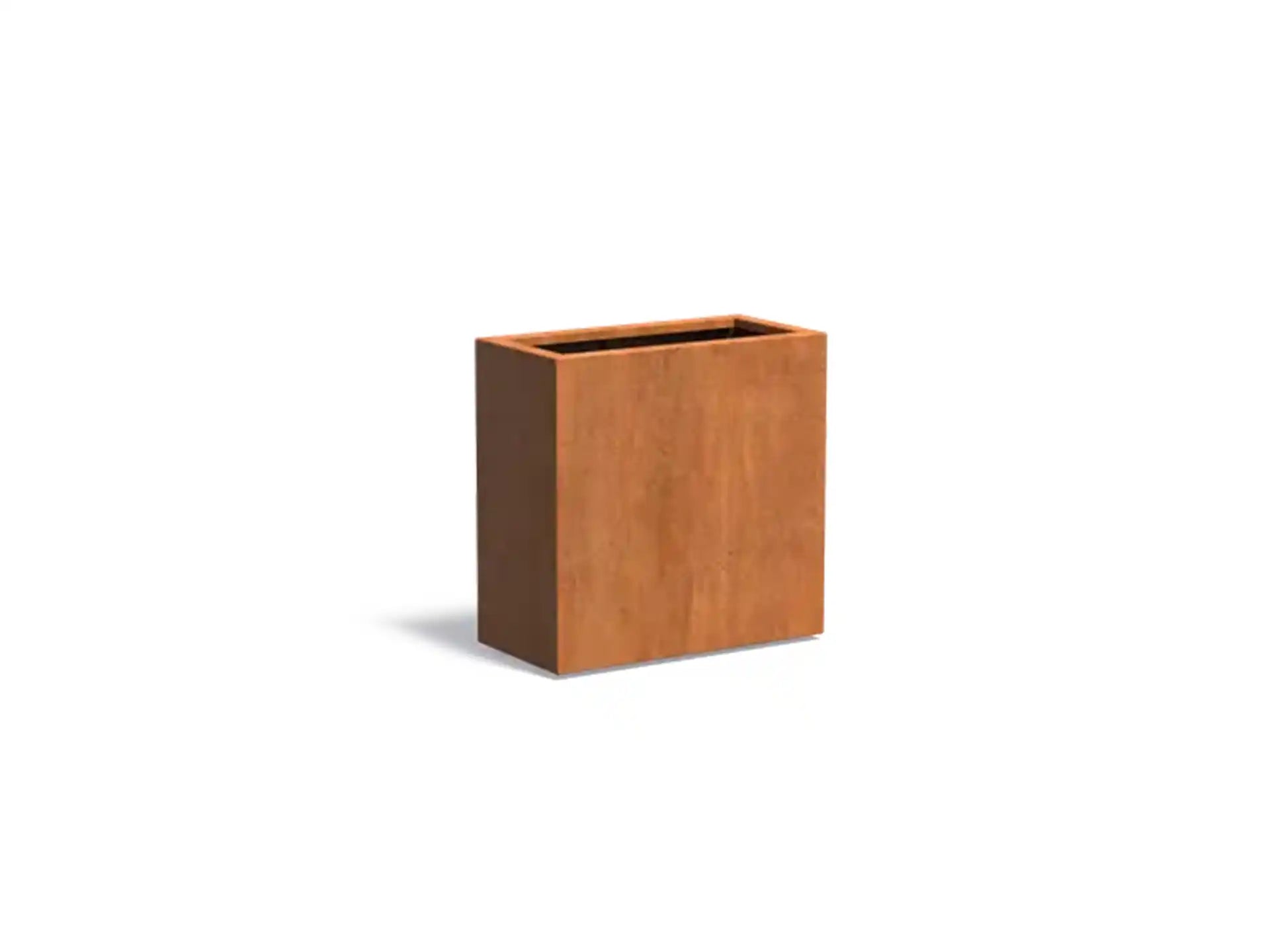 Adezz Carrez Cortenstaal Plantenbak Pilaar Rechthoek 80 x 40 x 80 cm - met bodem