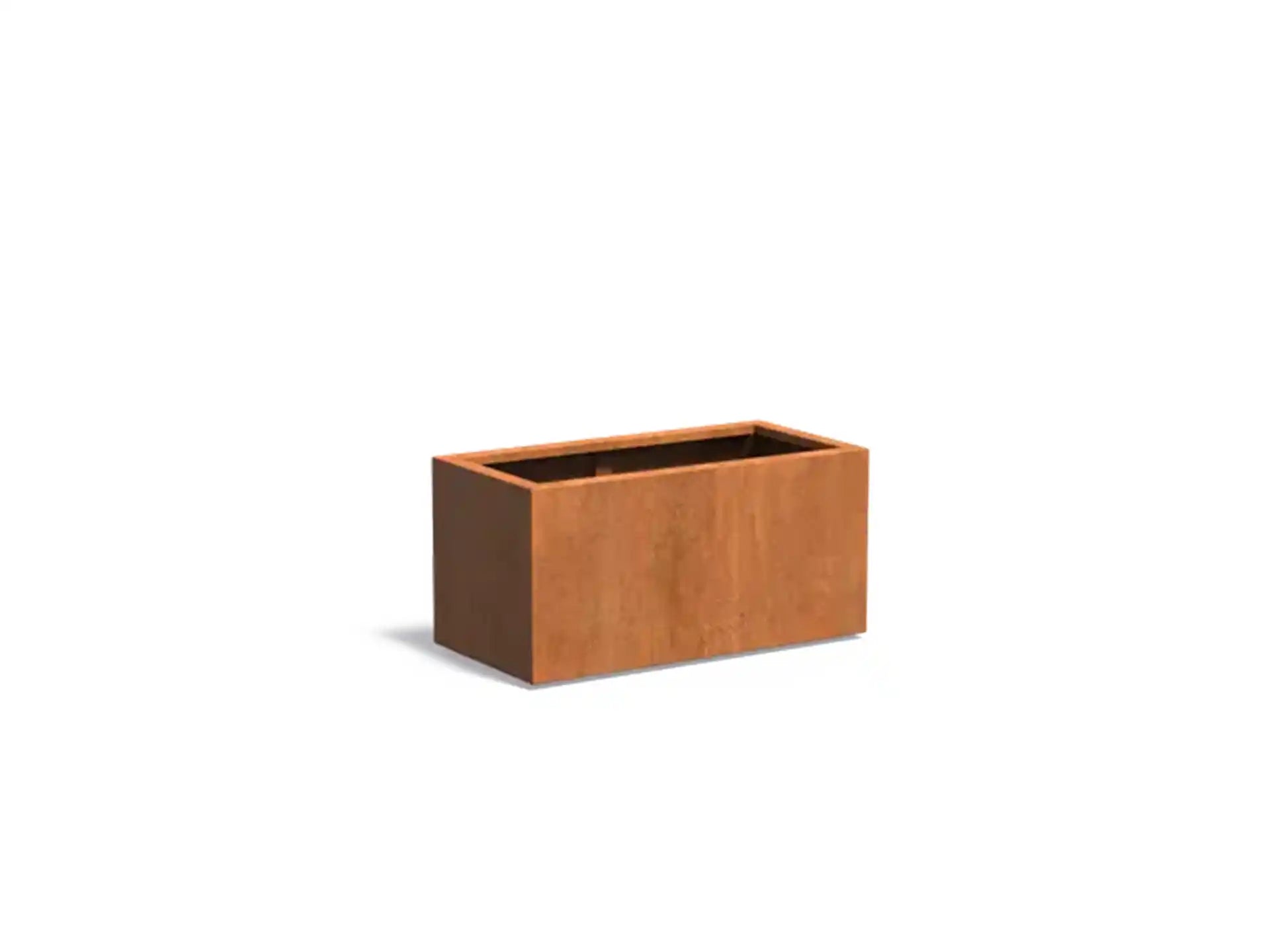 Adezz Carrez Cortenstaal Plantenbak Rechthoek 100 x 50 x 50 cm - met bodem