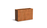 Adezz Carrez Cortenstaal Plantenbak Rechthoek 120 x 40 x 80 cm - met bodem