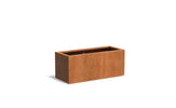 Adezz Carrez Cortenstaal Plantenbak Rechthoek 120 x 50 x 50 cm - met bodem
