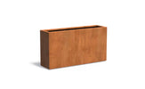 Adezz Carrez Cortenstaal Plantenbak Rechthoek 150 x 40 x 80 cm - met bodem