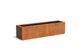Adezz Carrez Cortenstaal Plantenbak Rechthoek 200 x 50 x 50 cm - met bodem