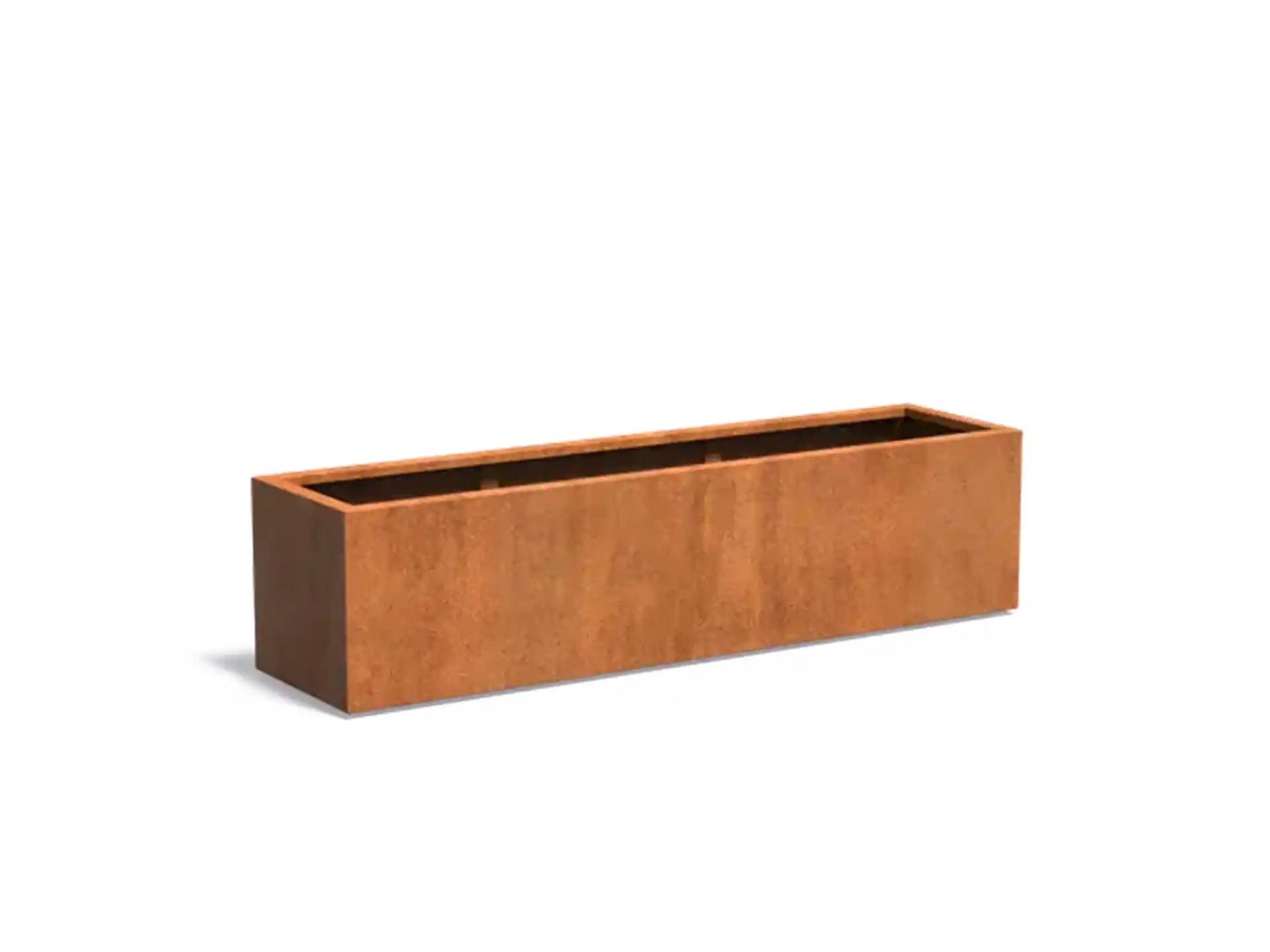 Adezz Carrez Cortenstaal Plantenbak Rechthoek 200 x 50 x 50 cm - met bodem