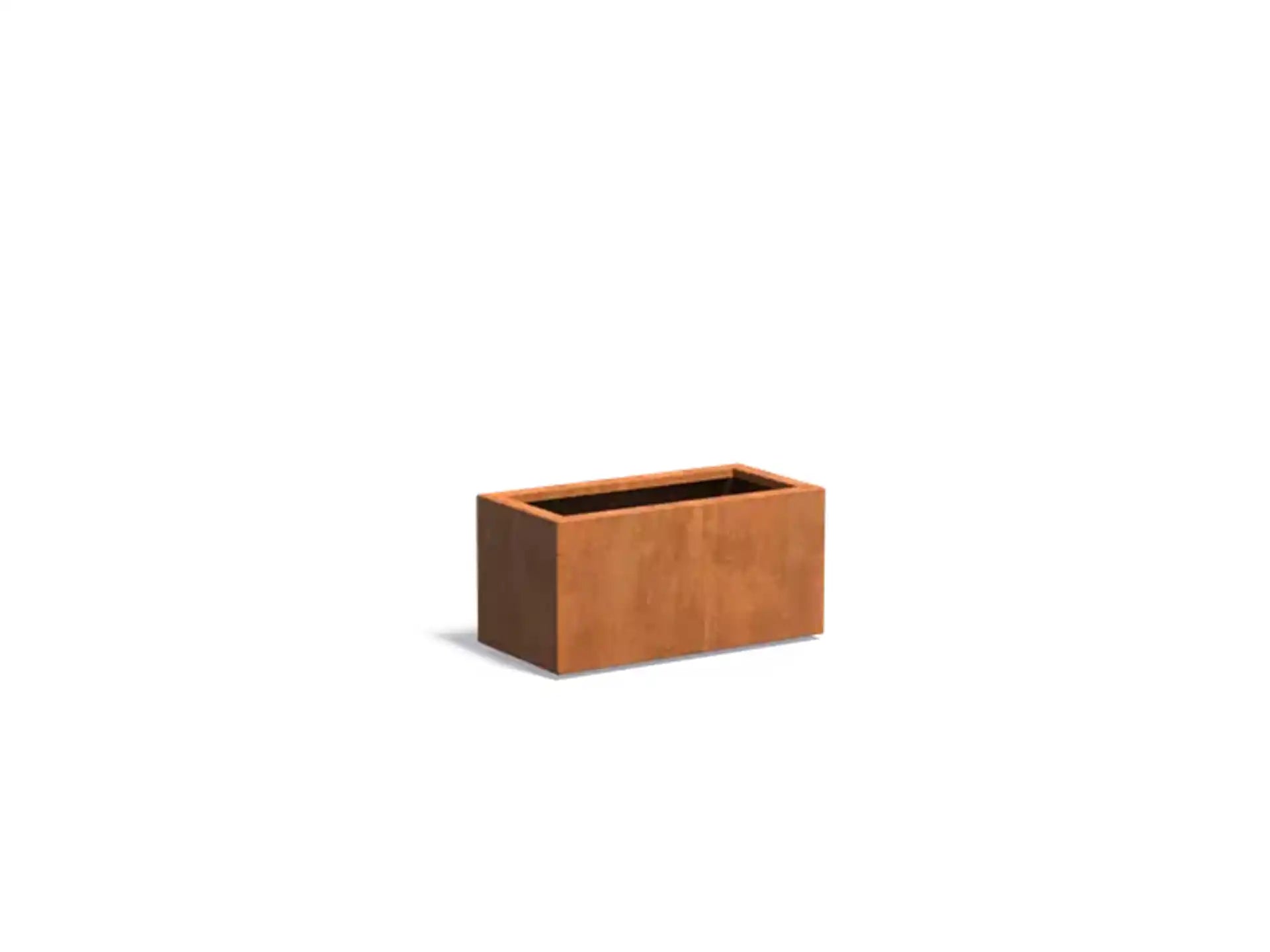 Adezz Carrez Cortenstaal Plantenbak Rechthoek 80 x 40 x 40 cm - met bodem
