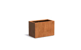 Adezz Carrez Cortenstaal Plantenbak Rechthoek 90 x 50 x 60 cm - met bodem