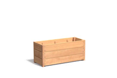 Adezz Carrez Hardhout Plantenbak Rechthoek 100 x 40 x 44 cm met bodem