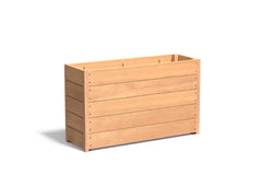 Adezz Carrez Hardhout Plantenbak Rechthoek 100 x 40 x 72 cm met bodem