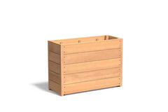 Adezz Carrez Hardhout Plantenbak Rechthoek 120 x 40 x 72 cm met bodem