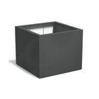 Adezz Carrez Plantenbak Polyester Vierkant 120 x 120 x 100 cm Antracietgrijs