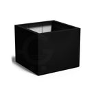 Adezz Carrez Plantenbak Polyester Vierkant 120 x 120 x 100 cm Gitzwart