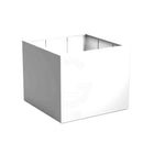 Adezz Carrez Plantenbak Polyester Vierkant 120 x 120 x 100 cm Verkeerswit