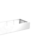 Adezz Carrez Plantenbak Polyester Rechthoek 200 x 100 x 40 cm Verkeerswit