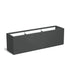 Adezz Carrez Plantenbak Polyester Rechthoek 200 x 50 x 60 cm Antracietgrijs