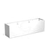 Adezz Carrez Plantenbak Polyester Rechthoek 200 x 50 x 60 cm Verkeerswit