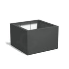 Adezz Carrez Plantenbak Polyester Vierkant 120 x 120 x 80 cm Antracietgrijs