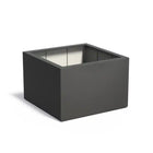 Adezz Carrez Plantenbak Polyester Vierkant 120 x 120 x 80 cm Zwartgrijs