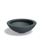 Adezz Ceder Plantenbak Polyester Rond Schaalmodel 120 x 120 x 40 cm Antracietgrijs