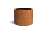 Adezz Circum Cortenstaal Plantenbak Rond Recht 100 x 100 x 80 cm - met bodem