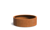 Adezz Circum Cortenstaal Plantenbak Rond Recht 120 x 120 x 40 cm - met bodem