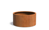 Adezz Circum Cortenstaal Plantenbak Rond Recht 120 x 120 x 60 cm - met bodem