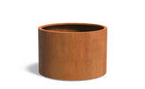 Adezz Circum Cortenstaal Plantenbak Rond Recht 120 x 120 x 80 cm - met bodem