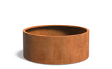 Adezz Circum Cortenstaal Plantenbak Rond Recht 150 x 150 x 60 cm - met bodem