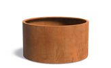 Adezz Circum Cortenstaal Plantenbak Rond Recht 150 x 150 x 80 cm - met bodem