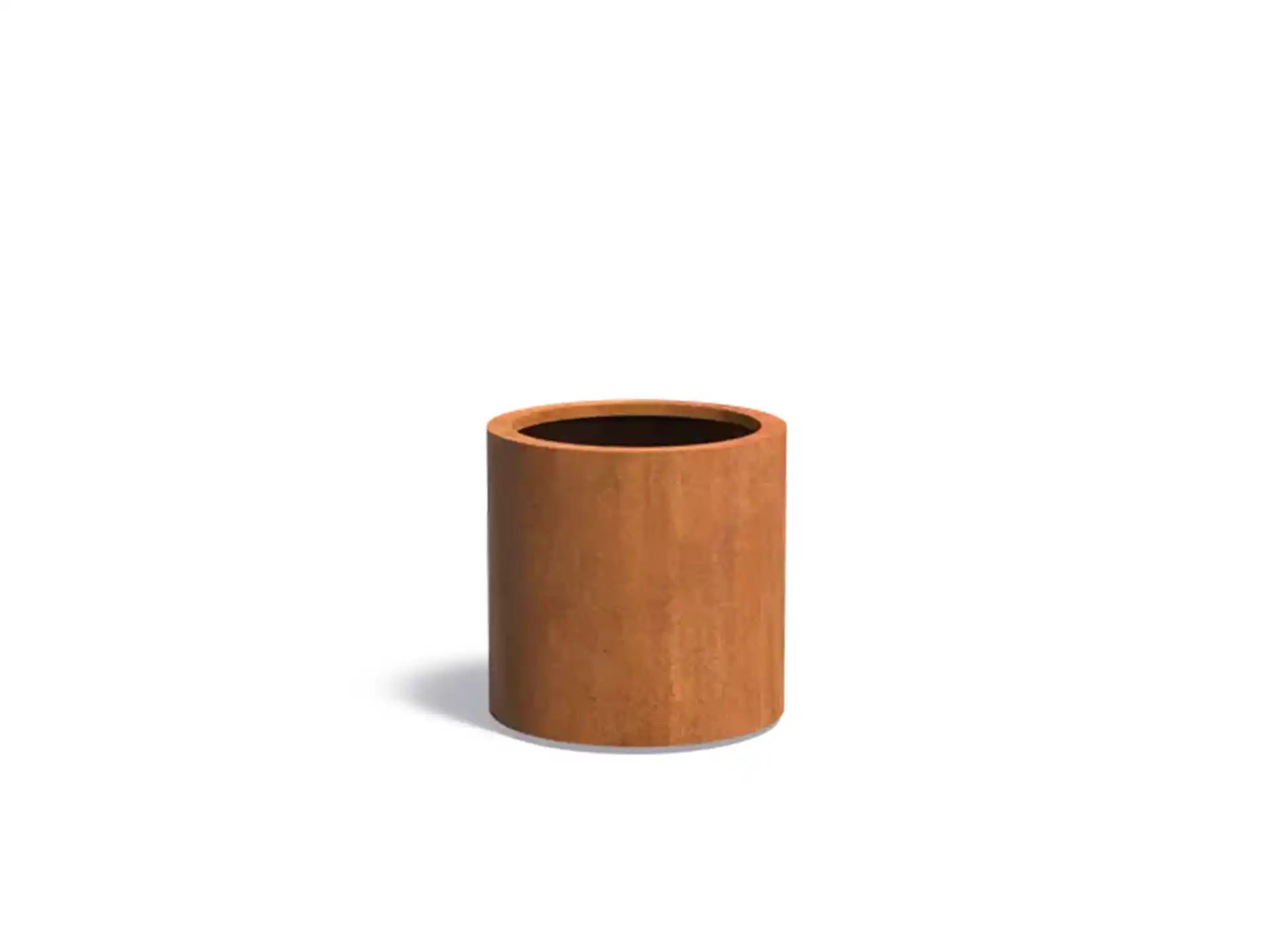Adezz Circum Cortenstaal Plantenbak Rond Recht 60 x 60 x 60 cm - met bodem