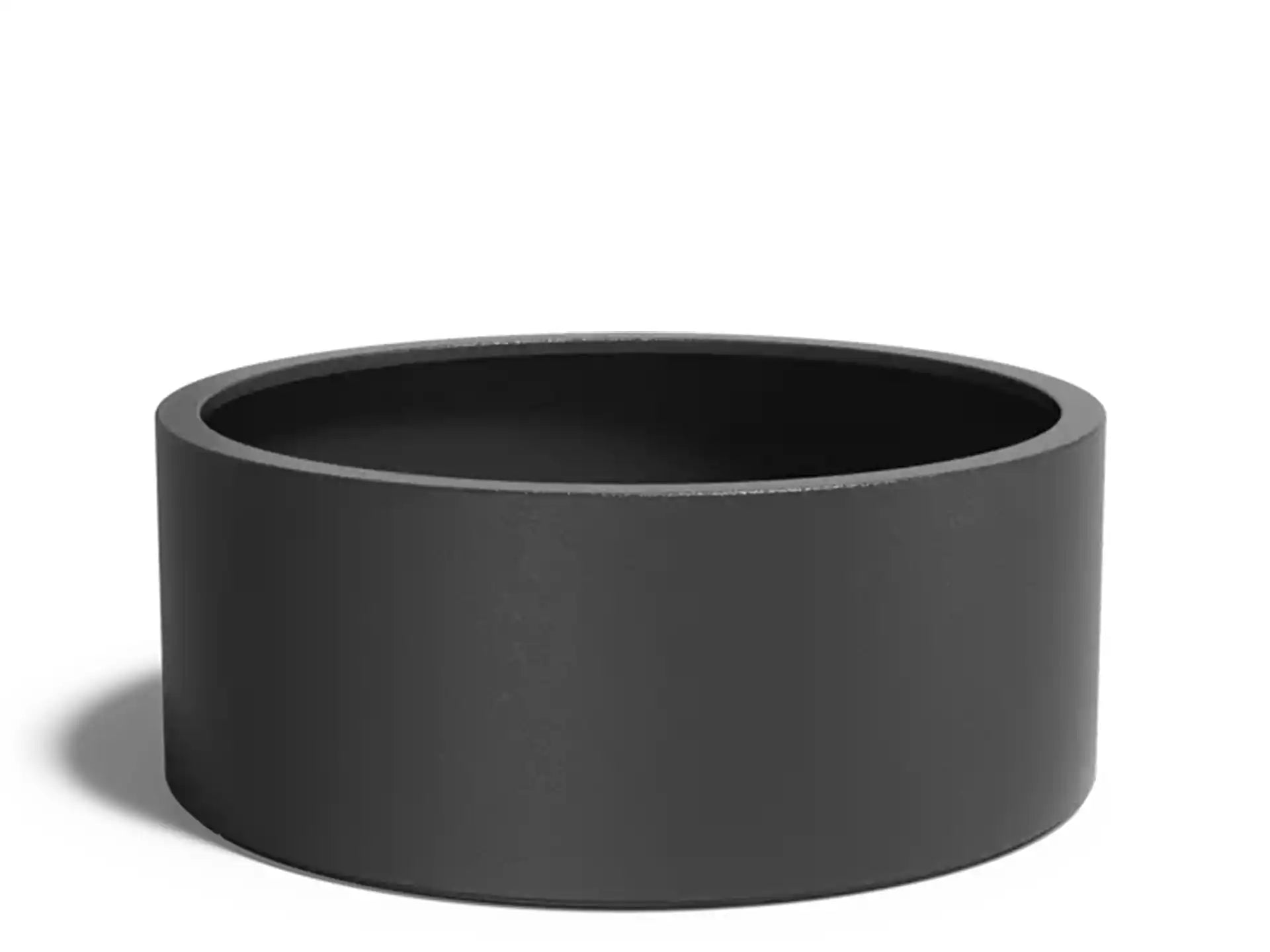 Adezz Circum Plantenbak Polyester Rond Recht 150 x 150 x 60 cm Zwartgrijs