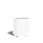 Adezz Circum Plantenbak Polyester Rond Recht 60 x 60 x 60 cm Verkeerswit
