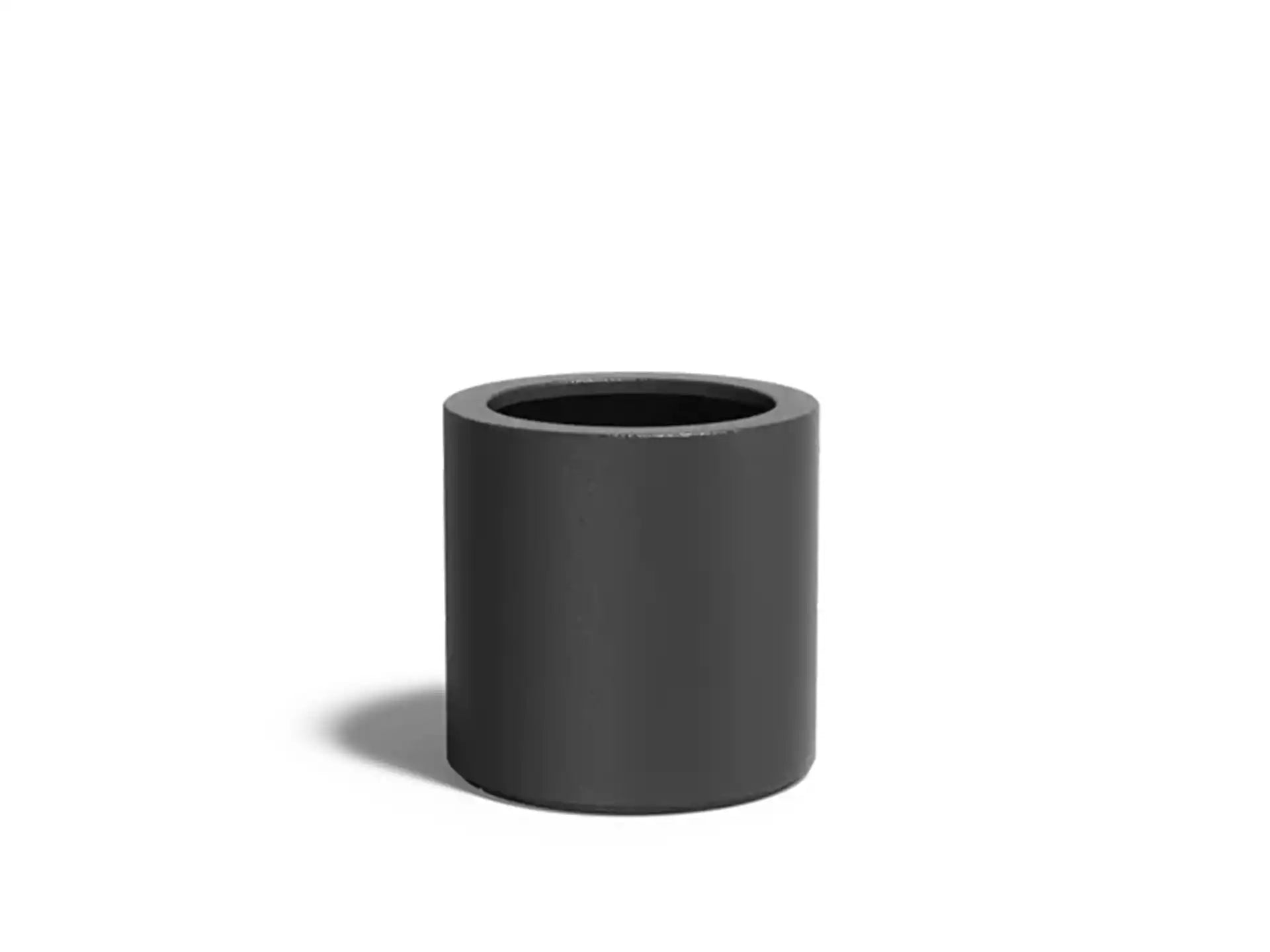 Adezz Circum Plantenbak Polyester Rond Recht 60 x 60 x 60 cm Zwartgrijs