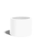 Adezz Circum Plantenbak Polyester Rond Recht 80 x 80 x 60 cm Verkeerswit