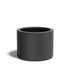 Adezz Circum Plantenbak Polyester Rond Recht 80 x 80 x 60 cm Zwartgrijs