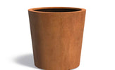 Adezz Conic Cortenstaal Plantenbak Rond Schuin 100 x 100 x 100 cm - met bodem