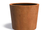 Adezz Conic Cortenstaal Plantenbak Rond Schuin 120 x 120 x 100 cm - met bodem