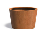 Adezz Conic Cortenstaal Plantenbak Rond Schuin 120 x 120 x 80 cm - met bodem