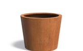 Adezz Conic Cortenstaal Plantenbak Schuin Rond 100 x 100 x 80 cm - met bodem