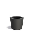 Adezz Conic Plantenbak Polyester Rond Schuin 63 x 63 x 52 cm Zwartgrijs