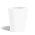 Adezz Conic Plantenbak Polyester Rond Schuin 89 x 89 x 100 cm Verkeerswit