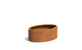 Adezz Ellipse Cortenstaal Plantenbak Ovaal 120 x 80 x 40 cm - met bodem