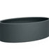 Adezz Ellipse Plantenbak Polyester Ovaal 200 x 120 x 60 cm Antracietgrijs