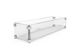 Adezz Forno Brann Glasombouw Rechthoek 80 x 20 x 18 cm | RVS
