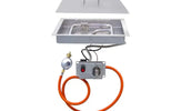 Adezz Forno Brann Inbouwbrander Vierkant 40 x 40 cm | RVS