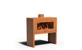 Adezz Forno Enok tuinhaard cortenstaal