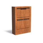 Adezz Paca brievenbus Cortenstaal 87 x 30 x 125 cm